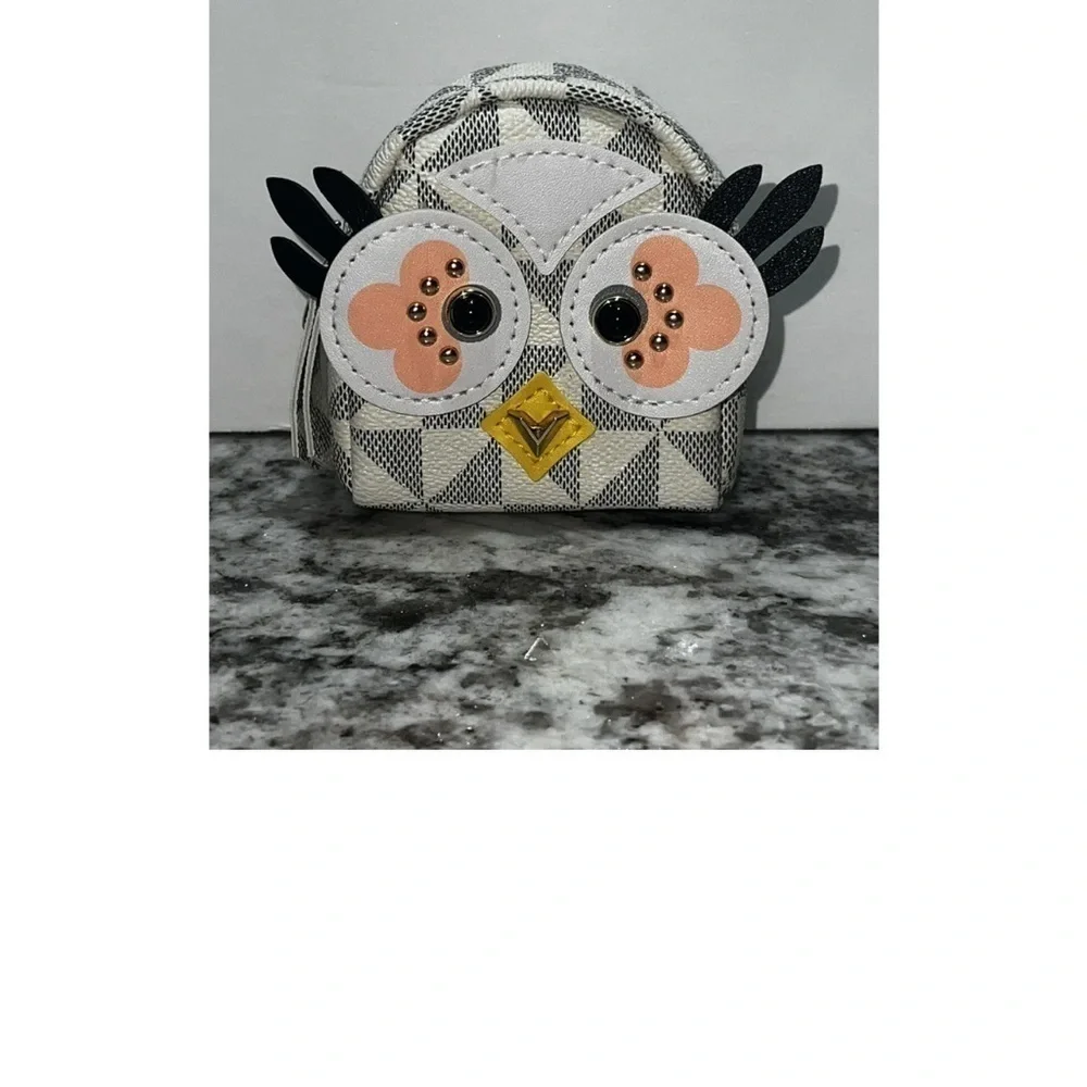 Owl Coin Purse Backpack Keychain Brand New!